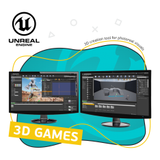 Unreal Engine 4. Игровой движок - КИБЕРшкола программирования для детей, компьютерные курсы для школьников, начинающих и подростков - KIBERone г. Железногорск