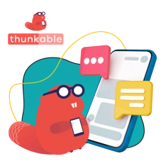 Разработка мобильных приложений в Thunkable - КИБЕРшкола программирования для детей, компьютерные курсы для школьников, начинающих и подростков - KIBERone г. Железногорск