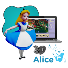Alice 3d - КИБЕРшкола программирования для детей, компьютерные курсы для школьников, начинающих и подростков - KIBERone г. Железногорск