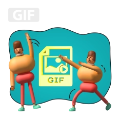 Gif-анимация - КИБЕРшкола программирования для детей, компьютерные курсы для школьников, начинающих и подростков - KIBERone г. Железногорск