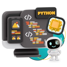 Мой первый сайт с мозгами: Python + AI - КИБЕРшкола программирования для детей, компьютерные курсы для школьников, начинающих и подростков - KIBERone г. Железногорск