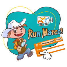 Run Marco - КИБЕРшкола программирования для детей, компьютерные курсы для школьников, начинающих и подростков - KIBERone г. Железногорск