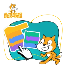 Scratch. Продвинутый уровень – создаём игры, как маленькие разработчики! - КИБЕРшкола программирования для детей, компьютерные курсы для школьников, начинающих и подростков - KIBERone г. Железногорск