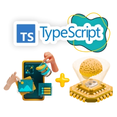 TypeScript + AI: создаём умные веб-приложения - КИБЕРшкола программирования для детей, компьютерные курсы для школьников, начинающих и подростков - KIBERone г. Железногорск