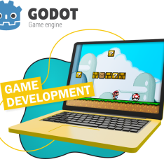 Godot.  Основа создания легендарных игр - КИБЕРшкола программирования для детей, компьютерные курсы для школьников, начинающих и подростков - KIBERone г. Железногорск