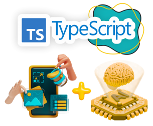 TypeScript + AI: создаём умные веб-приложения - КИБЕРшкола программирования для детей, компьютерные курсы для школьников, начинающих и подростков - KIBERone г. Железногорск