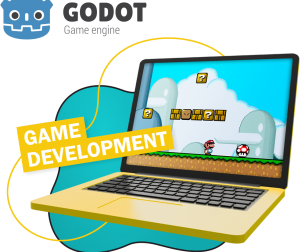 Godot.  Основа создания легендарных игр - КИБЕРшкола программирования для детей, компьютерные курсы для школьников, начинающих и подростков - KIBERone г. Железногорск